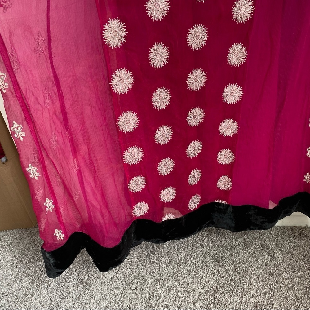 Traditional Shalwar silk dress XL - Picture 6 of 9